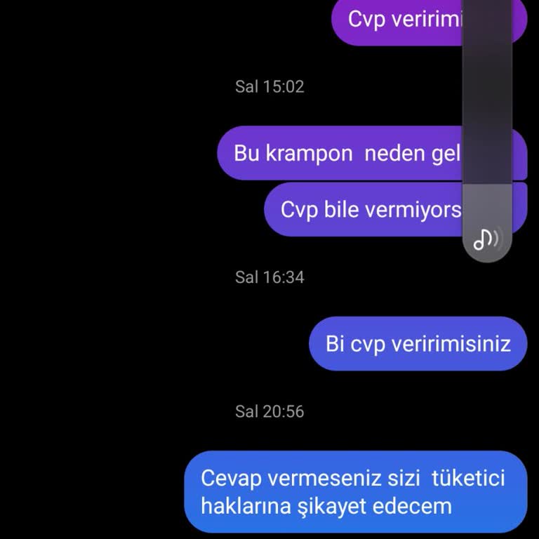 Krampon Siparişimde Yaşadığım Sorun Ve İletişim Engeli