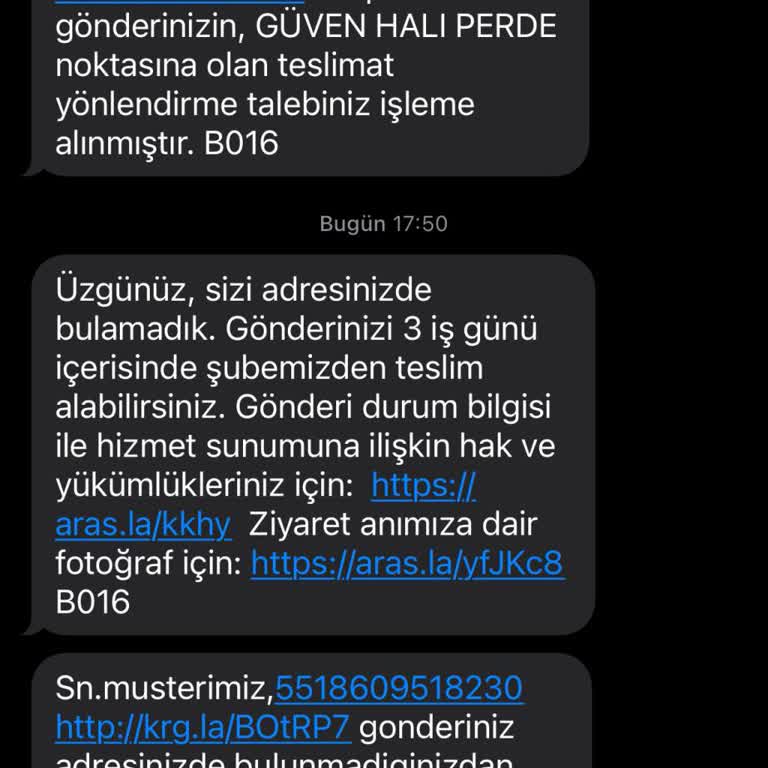 Aras Kargo'nun Teslimat Fiyaskosu: Yanlış Adrese Teslim Ve Müşteri Mağduriyeti