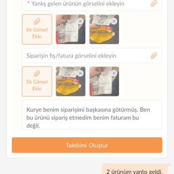 Trendyol GO'da Yanlış Teslimat Ve Çözüm Eksikliği