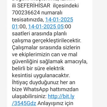 Gediz Elektrik'in Bitmeyen Kesintileri: Seferihisar Karanlığa Mahkum