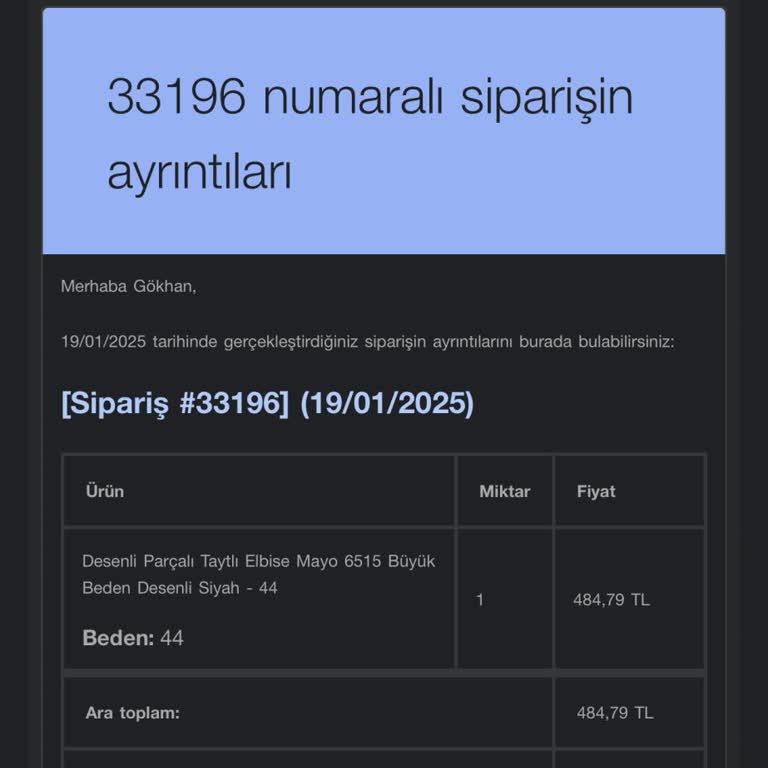 Kargo Süresi Ve Web Sitesi Sorunlarıyla Hayal Kırıklığı