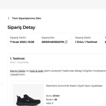 Skechers Ayakkabım Gelmedi, İade Süreci Kabusa Döndü!
