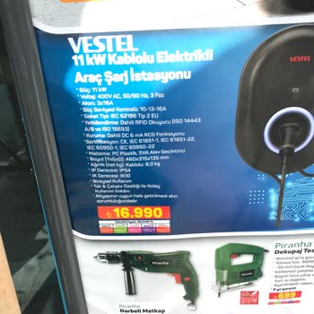Vestel Araç Şarj İstasyonu Teslimat Sorunu