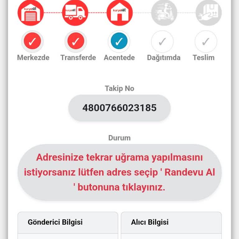 Kayıp Kargo Ve İletişim Sorunu