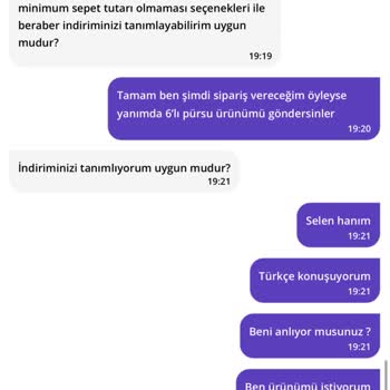Getir Siparişimde Eksik Ürün Ve Yetersiz Müşteri Hizmetleri