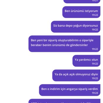Getir Siparişimde Eksik Ürün Ve Yetersiz Müşteri Hizmetleri