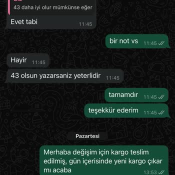 Yanlış Numara Ve İade Sorunu