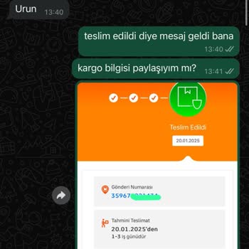 Yanlış Numara Ve İade Sorunu