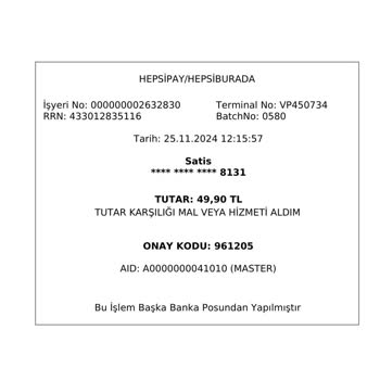 Hepsiburada Premium Üyelik Ücreti Haksız Kesinti Sorunu