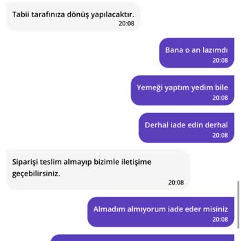 Getir'de Teslimat Sorunu Ve Yanıltıcı Destek