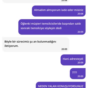 Getir'de Teslimat Sorunu Ve Yanıltıcı Destek