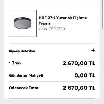 Miele Türkiye'den Geciken Ücret İadesi
