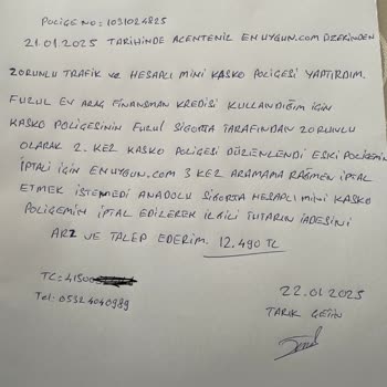 Çifte Kasko Mağduriyeti