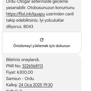 Otobüs Firmasının Yolcu Bekletme Sorunu