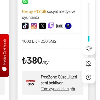 Vodafone Paket Seçiminde Yanıltıcı Bilgi Sorunu