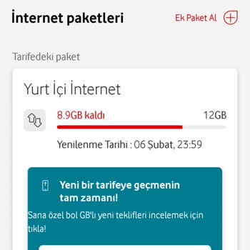 Vodafone Paket Seçiminde Yanıltıcı Bilgi Sorunu