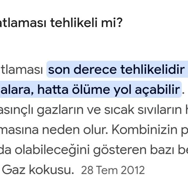 Daikin Kombi Patlama Sorunu Ve Çözüm Sürecindeki Belirsizlik