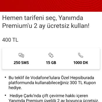 Vodafone'dan Anlamsız Fiyat Artışı