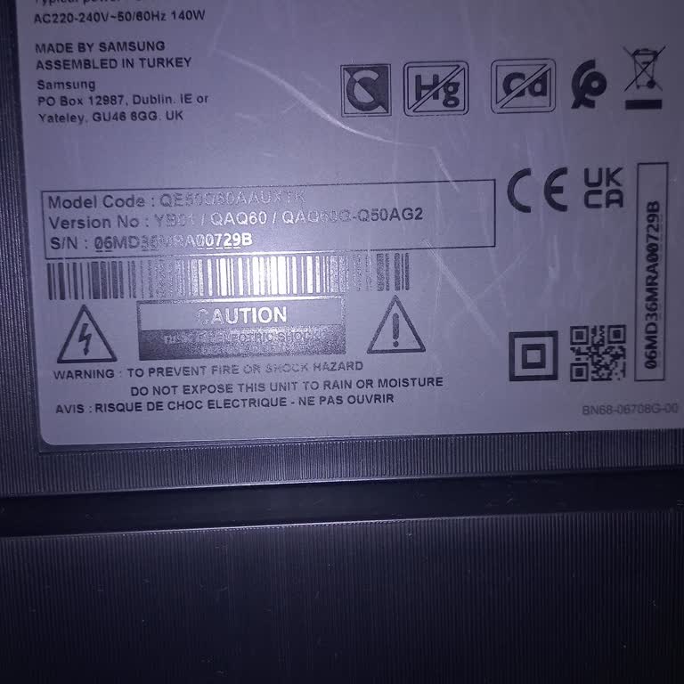 Samsung Televizyonun Erken Arızası Ve Müşteri Mağduriyeti