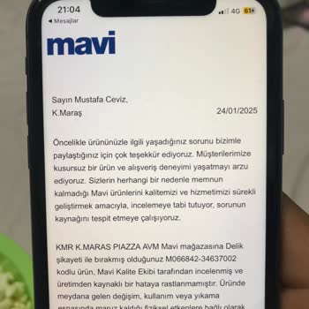 Mavi Giyim Ürünlerinde Garanti Sorunu Ve Müşteri Mağduriyeti