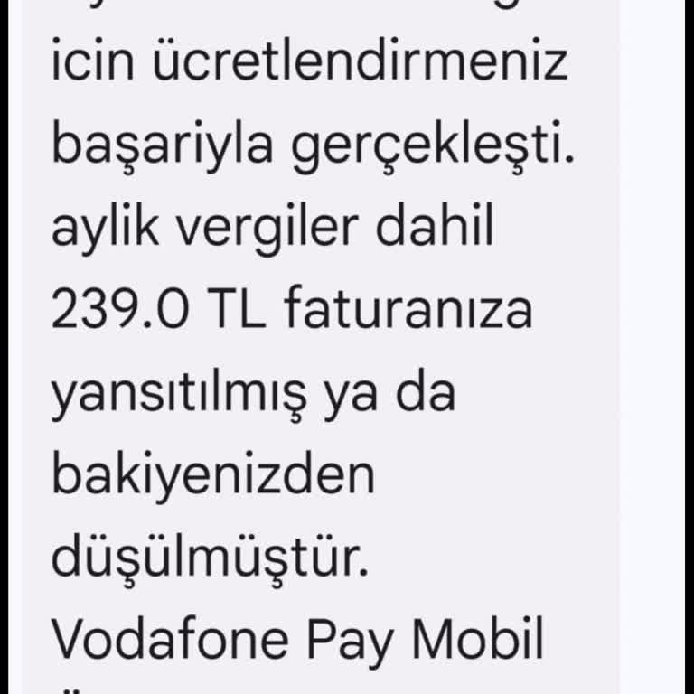 Vodafone'da Beklenmedik Abonelik Sorunu