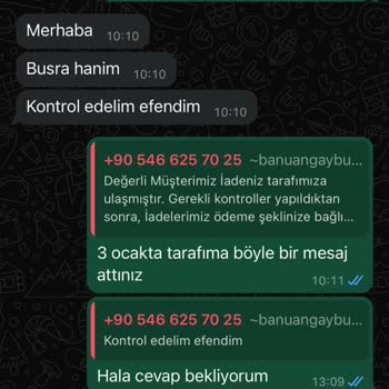 Orijinal Olmayan Ürün Ve Geciken İade Süreci