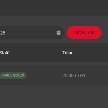 Çekim Talebinde Gecikme Ve Sorunlar