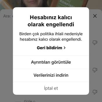 Haksız Yorum Engeli Ve Hesap Kapatma Sorunu