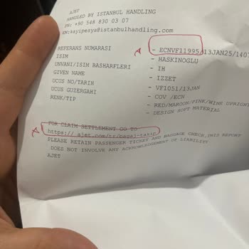 Ajet İle Seyahatimde Hasarlı Bagaj Sorunu Ve Çözüm Beklentisi