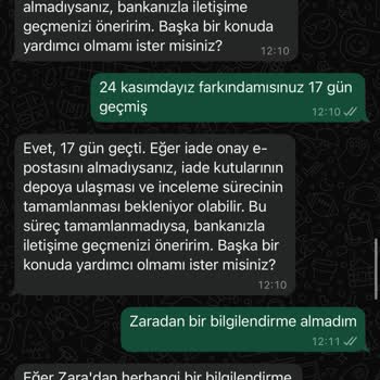 Zara Online Sipariş Teslimat Sorunu Ve İletişim Eksikliği