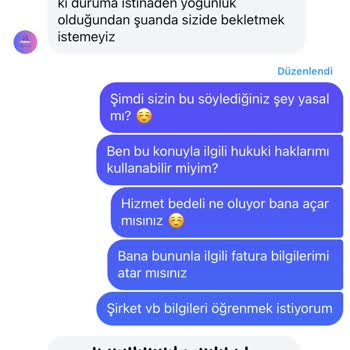 İade Talebi Ve Memnuniyetsizlik