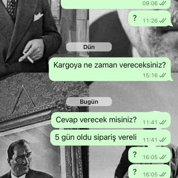 Kargoya Verilmeyen Elbise Ve İletişim Eksikliği