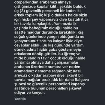 Gece Otoparkta Kilitli Kaldık: Güvenlik Personelinin İlgisizliği