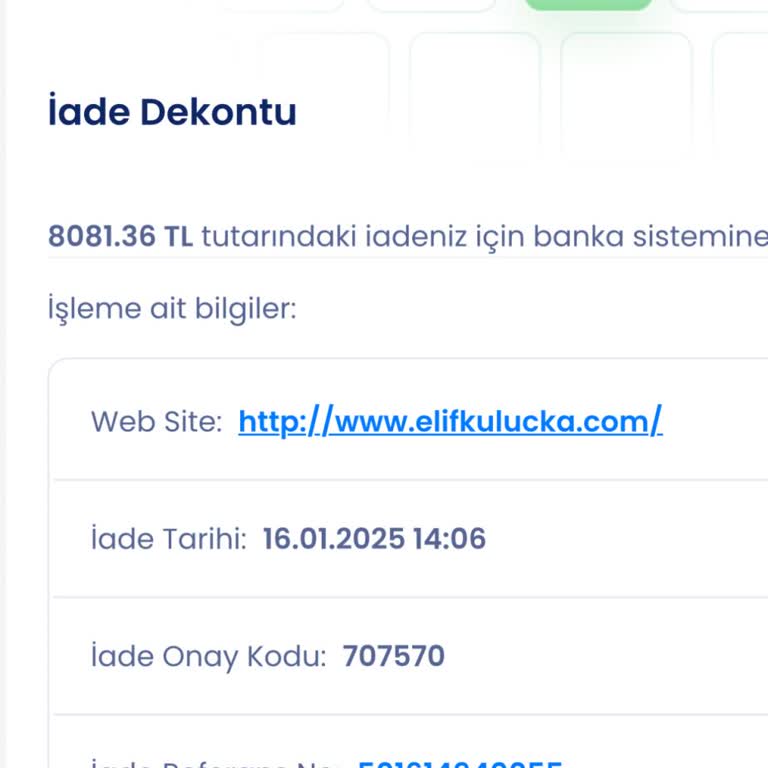 Eksik İade Ve Gecikmeli İşlem Sorunu