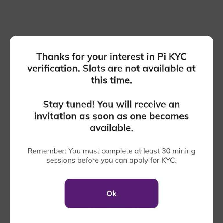 Pi Coin KYC Başvurusunda Sürekli Hata