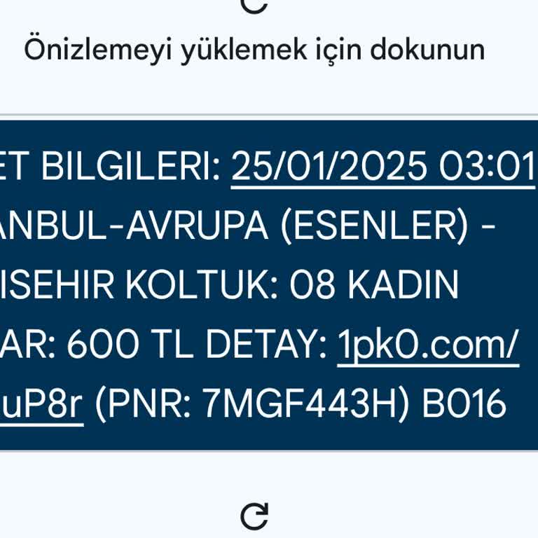 Çocuk Bilet İndirimi Uygulanmıyor