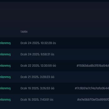 Yatırımımın Silinmesi Ve Çekim Talebimin İptali