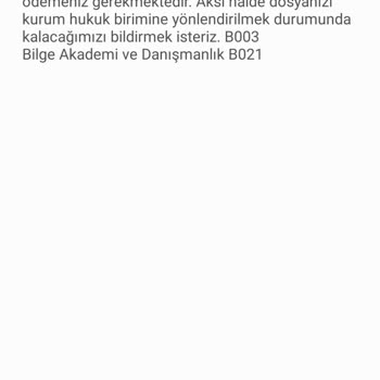 Danışmanlık Firmasından Şikayetlerim