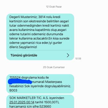 Virüslü Uygulama Ve Yetkisiz Ödeme Sorunu