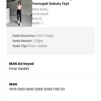 İade Yapılmayan Sipariş Ve Cevapsız Mesajlar