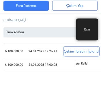 Kazandığım Paranın Çekim Onayı Bekletiliyor
