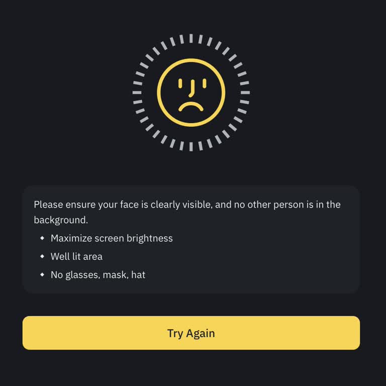 Binance Kimlik Doğrulama Sorunu: Kamera Açılmıyor, İşlemler Aksıyor