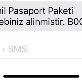Yanlış Tanımlanan Pasaport Paketi Sorunu