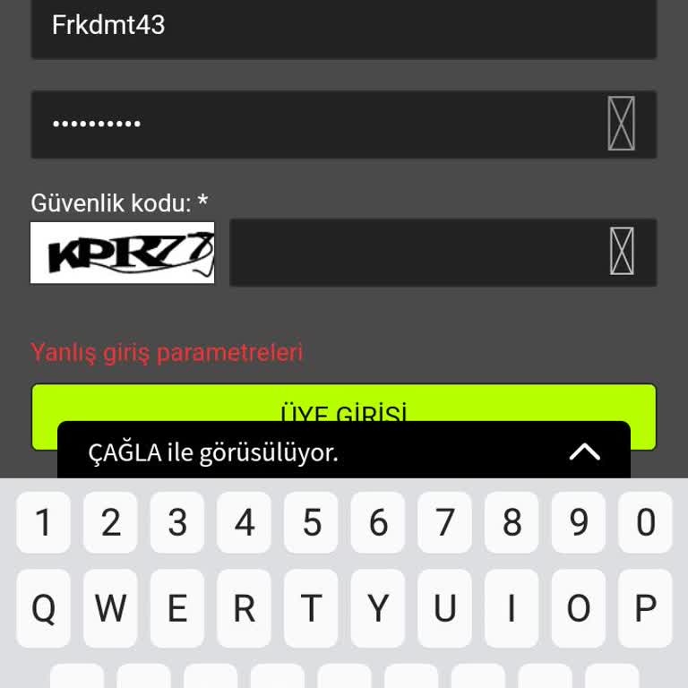 Sürekli Hata Veren Giriş Sorunu
