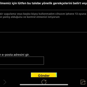 Haksız Banlanan PUBG Hesabımın İncelenmesi Talebi