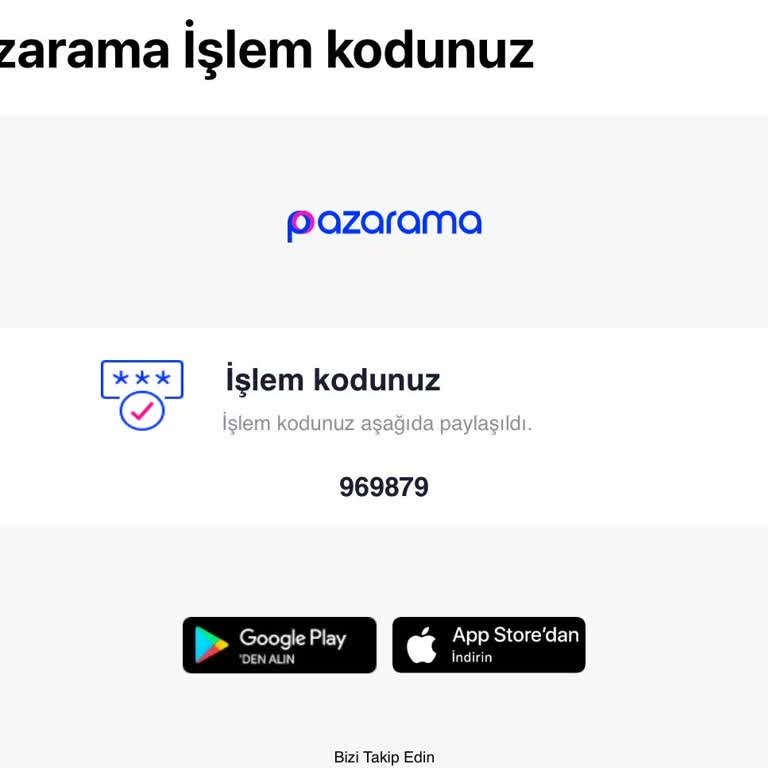 Pazarama'dan Hesapsız Gelen Mail Rahatsızlığı