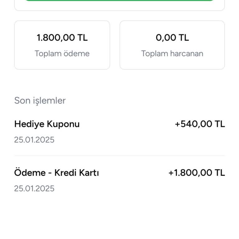 Yanlışlıkla Yüklenen Para İadesi Sorunu