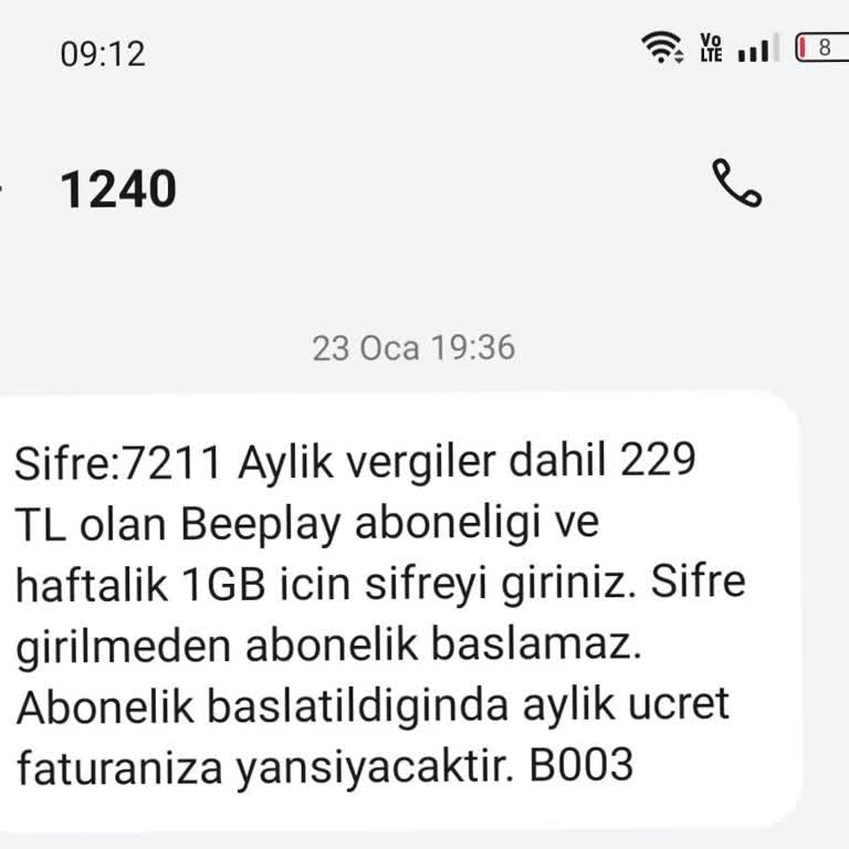 İzinsiz Üyelik Ve Fatura Şoku