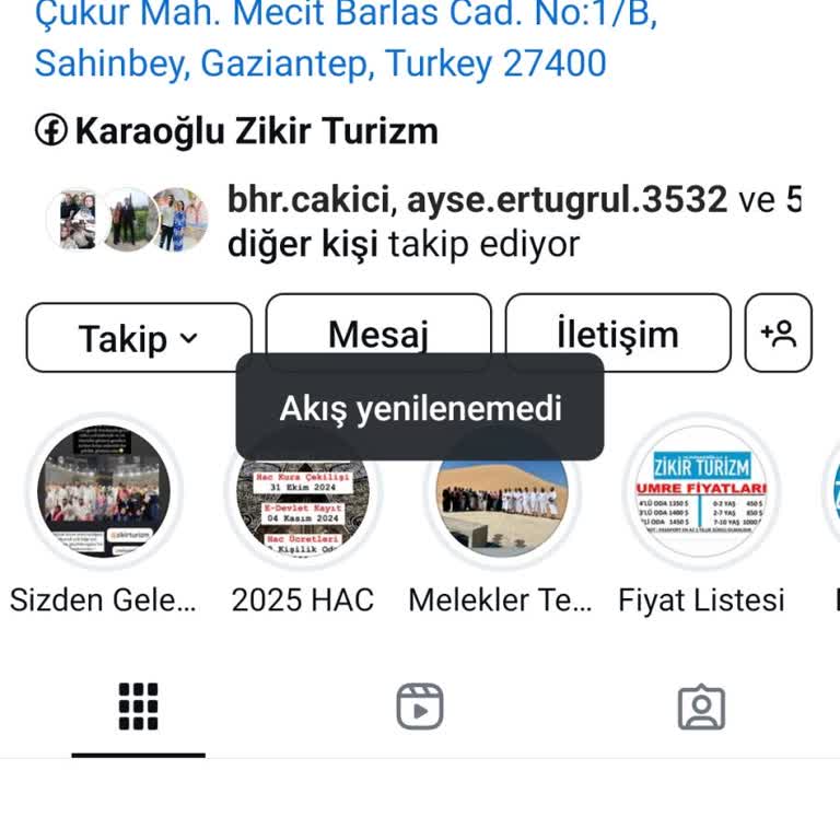 Karaoğlu Zikir Turizm Aksaklıkları!