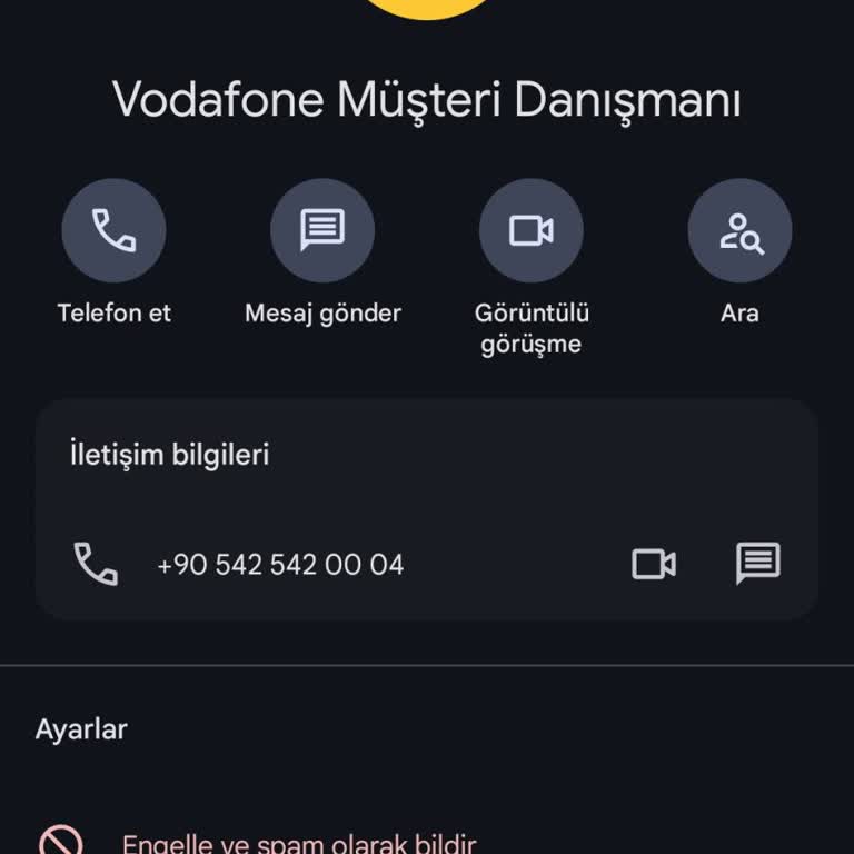 Vodafone Müşteri Hizmetleriyle Saygısız İletişim